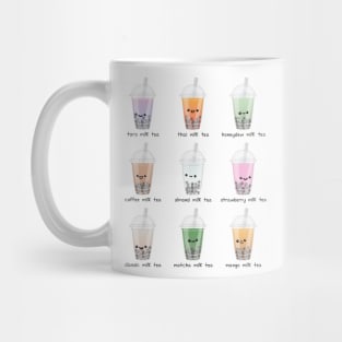 taro milk, thai milk, honeydew milk, coffee milk, almond milk, strawberry milk, classic milk, matcha, mango milk Mug